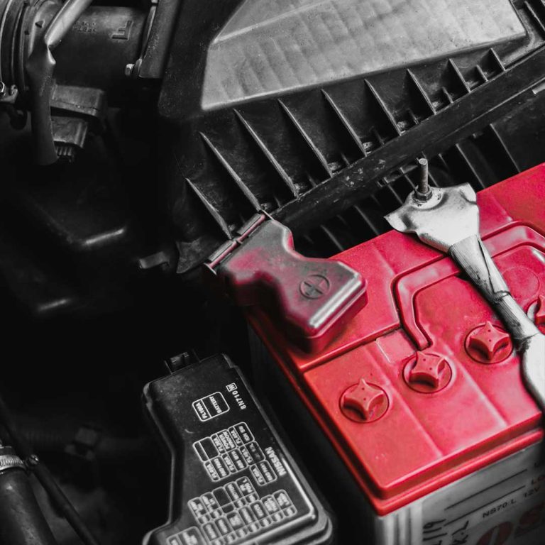 car battery servicing